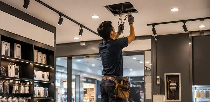 Shop and Kiosks Electrical Maintenance